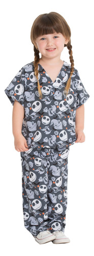 Disney 6620c Pijama Quirúrgica Cherokee Infantil Niño Niña