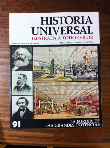 Enciclopedia Historia Universal Ilustrada Fascículo Nº 91