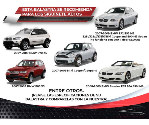 Imagen 5 de 6 de Balastra Xenon Bmw X3 Serie 3 Audi Tt Mini Cooper D1/3-a4