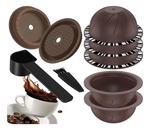 Filtros De Café Reutilizables Y Recargables Para Cápsulas