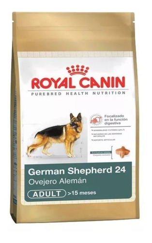 Royal Canin  German Shepherd 24 Adulto X12kg! Envio Gratis!