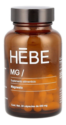 Hebe Mg Sesen Magnesio Suplemento Alimenticio Cápsulas Sfn Sabor Sin sabor