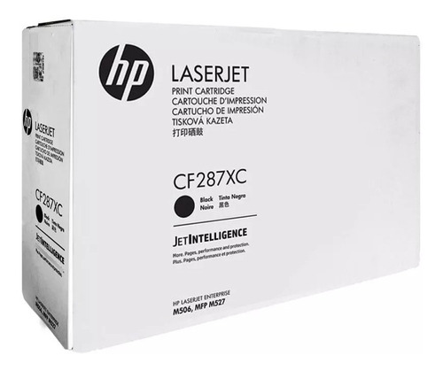 Toner Original Hp Cf287 M501 M506 Nuevo Color Negro