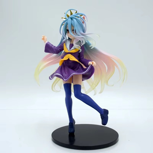 Ls Figura De Acción De Anime Coreful No Game No Life Shiro