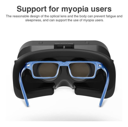 Vr Headset 3d Vr Óculos Universal Realidade Virtual Goggles