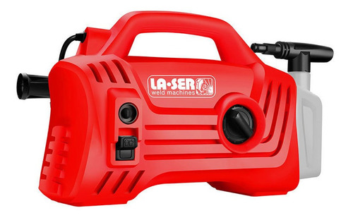 Imagen 2 de 2 de Hidrolavadora eléctrica Laser LT 220 rojo de 1200W con 100bar de presión máxima 220V - 240V - 50Hz/60Hz