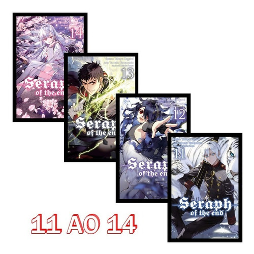 Seraph Of The End 11 Ao 14! Mangá Panini! Novo E Lacrado!