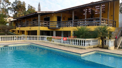 Chácara Com 4 Dormitórios À Venda, 1130 M² Por R$ 750.000,00 - Jardim Estância Brasil - Atibaia/sp - Ch0024