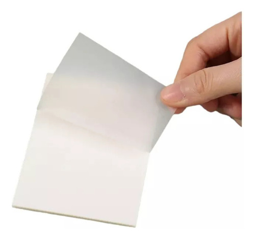 Post-it Transparente, Notas Adhesivas 50 Hojas 7.6cm X 7.6cm