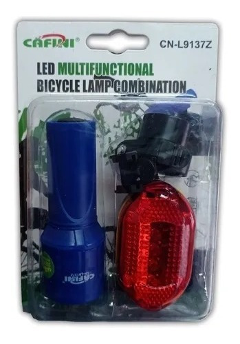 Luz Bicicleta Led Delantera Trasera Luces Bici Farol Bici