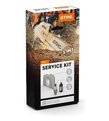 Service Kit De Mantenimiento Stihl N° 7 Para Ms 170 - Ms 180