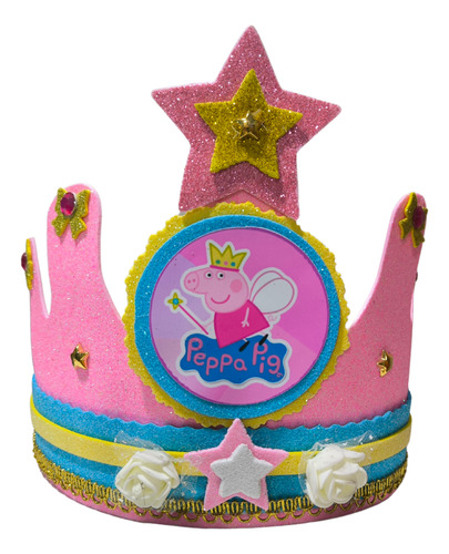 Corona Cumpleaños Festejado Peppa Pig