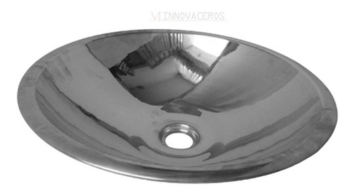 Imagen 1 de 2 de Lavamanos En Acero304 Redondo 24cm Colgar Innovaceros