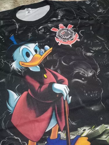 Camiseta Mandrake Pato Donald Tio Patinhas Favela Padre