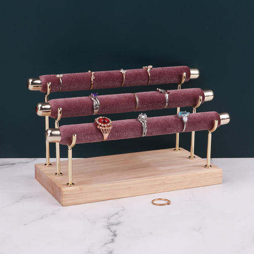 Organizador De Soporte De Exhibición De Anillos De Capas