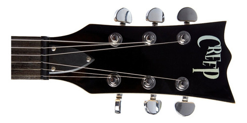 Imagen 6 de 9 de Pack Guitarra Les Paul Y Amplificador Creep Completo Wh