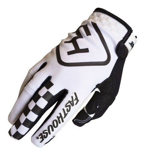 Guantes Moto Fasthouse Speed Style Legacy - Blanco