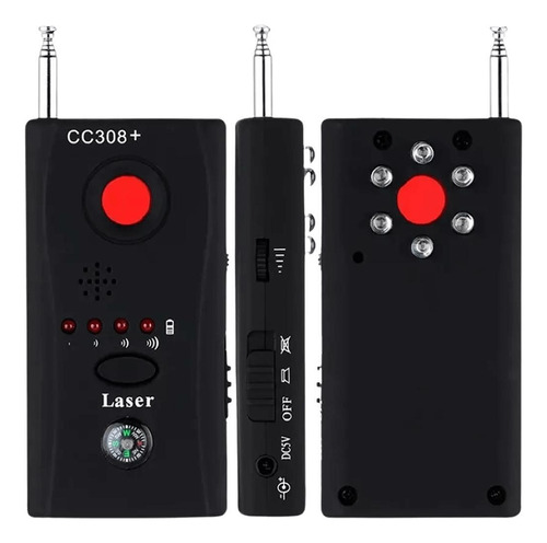 Detector Localizador Cc308 De Cameras Escutas Espião Grampos