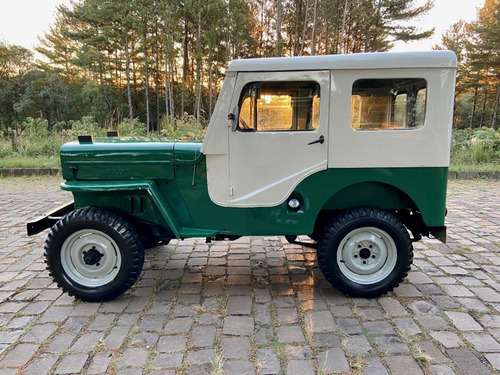 Imagem 7 de 11 de Jeep Cj3b 4x4 1953 C/ Capota De Lata - Único Dono