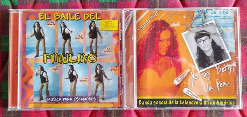 Combo De Cd De Pedro El Escamoso Y Betty La Fea