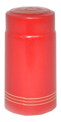 Cápsula Garrafa Vermelha Filete - 50 Unidades