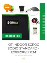 Comprar Kit Indoor Sodio 600w Completofarmbox Con Solo Dos Cosechas