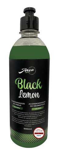 Black Lemon Pretinho Condicionador De Pneus 500ml Jaça