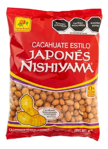 comprar Cacahuates Japoneses Nishiyama 900gr Botanas De La Rosa