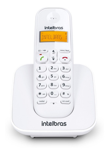 Telefono Inalámbrico Ts 3110 Id Blanco Intelbras