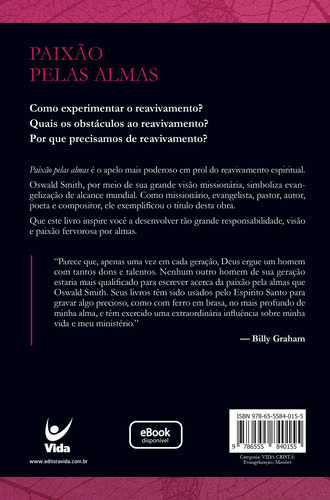 Kit Paixão Pelas Almas | Oswald Smith + A Quarta Dimensão | David Yonggi