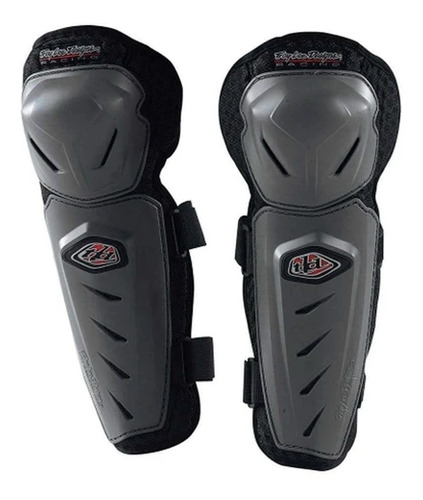 Rodillera Para Moto Troy Lee Desing Gris/ Negro Articulada