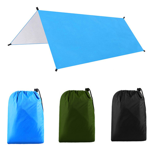 Carpa Camping Tarp.. 8x9.8ft Impermeable Multifuncional