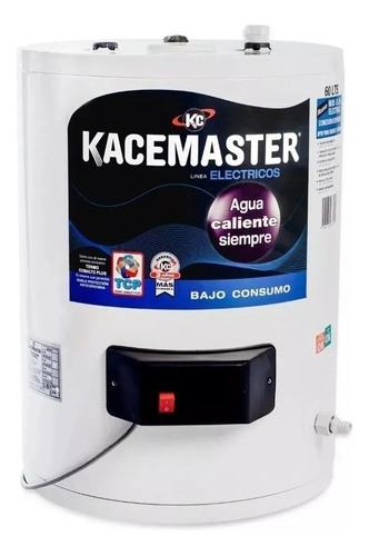 Termotanque Electrico 60 Lts Kacemaster Alta Rec T/ Superior