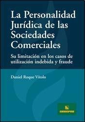 Libro La Personalidad Jurídica De Las Sociedades Comerciales