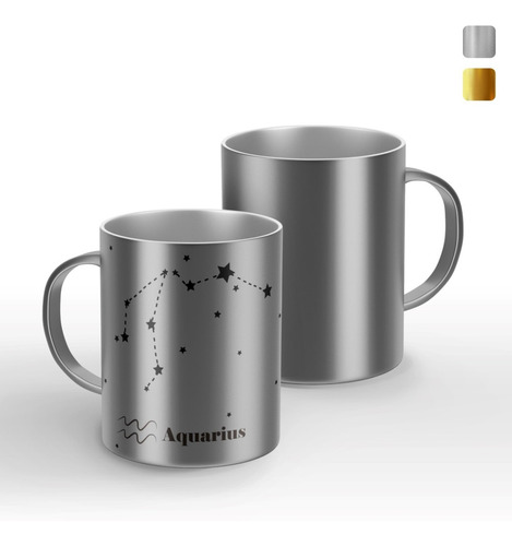 Taza Personalizada Aquarius Modelo Espejo