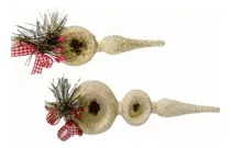 Comprar Puntero Rústico Para Árbol Árboles De Navidad Decoración X1