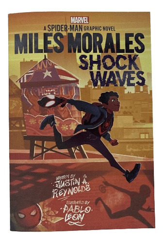 Libro Miles Morales Shock Waves Como Nuevo