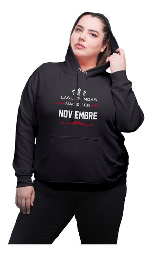 Sudadera Cumple 2xl Unisex Las Leyendas Nacen Noviembre 