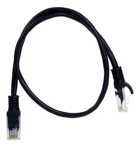 Cable Utp Armado Patchord 0.5mts Netmak Par Trenzado Utp