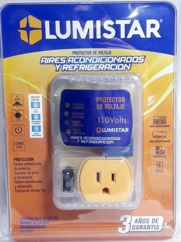 Protector De Voltaje 110v Aires Acondicionado Refrigeración 