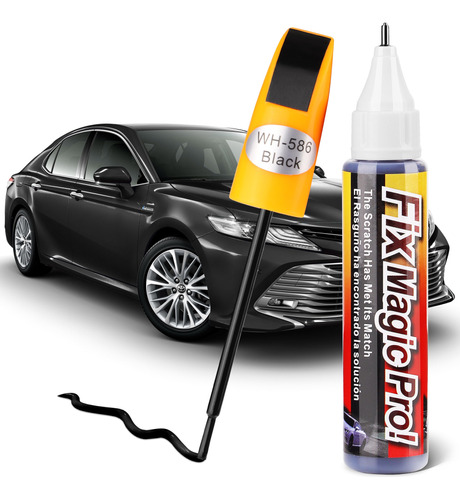 Pintura Retoque Para Automovil Negra Reparacion Arañazo Do