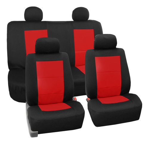 Fh Group Car Seat Covers Full Set Neoprene - Universal Fit W