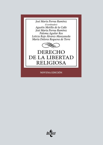 Libro Derecho De La Libertad Religiosa
