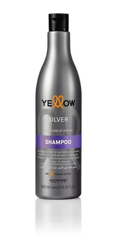 Alfaparf Yellow Silver Shampoo Matizador Azul 500ml