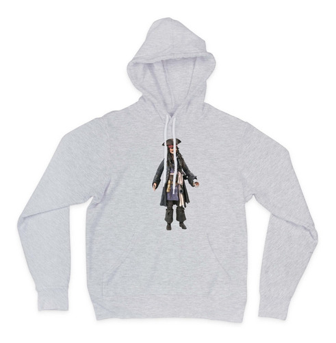 Imagen 3 de 5 de Buzo Canguro Johnny Depp Jack Sparrow Unisex Y Niños Cine