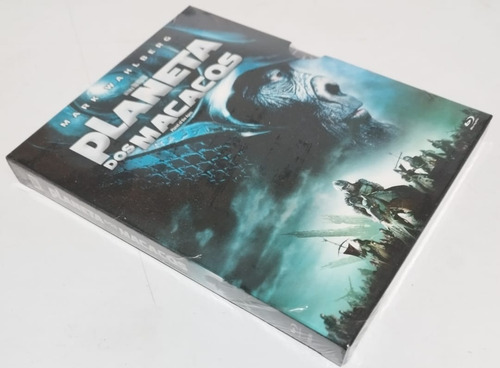 Blu-ray Planeta Dos Macacos (mark Wahlberg) Com Luva Lacrado