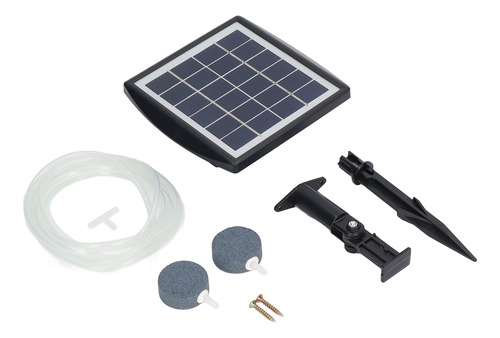 Kit De Bomba De Aire Solar, Aireador De Estanque Solar De Ba