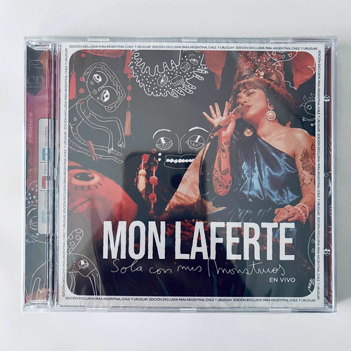 Mon Laferte - Sola Con Mis Monstruos En Vivo Cd Dvd Nuevo