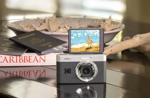 Câmera Digital Kodak Pixpro C1 13mp 4x Zoom Otico Preto | MercadoLivre