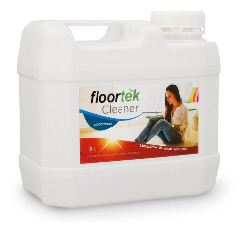 Imagen 3 de 5 de Cleaner Floortek 5l Hidrolaqueado/vinilico